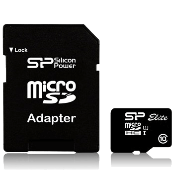 Silicon Power Elite microSDHC UHS